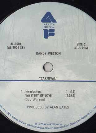 Randy Weston : Carnival (Live At Montreux '74) (LP, Album, San)