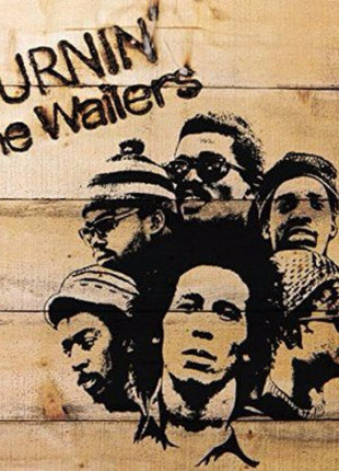 the album cover for Bob Marley - Burnin [Vinyl]