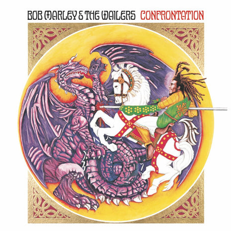 the album cover for Bob Marley - Confrontation [Vinyl]