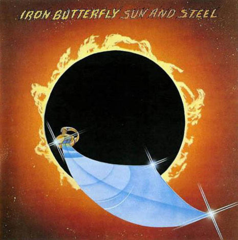 Iron Butterfly : Sun And Steel (LP, Album, Glo)