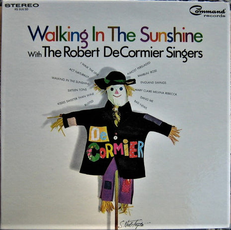 The Robert DeCormier Singers : Walking In The Sunshine (LP, Album, Gat)