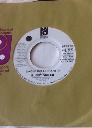 Bunny Sigler : Jingle Bells (7", Promo)