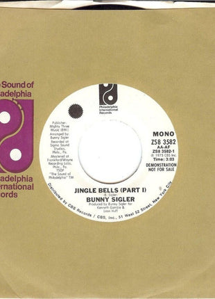 Bunny Sigler : Jingle Bells (7", Promo)