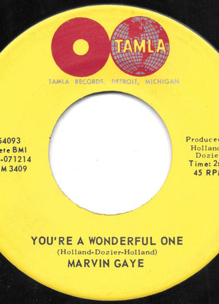 Marvin Gaye : You're A Wonderful One (7", Single)