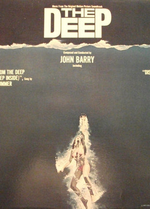 John Barry : The Deep (Music From The Original Motion Picture Soundtrack) (LP, Album, Promo, Blu)