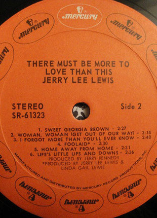 Jerry Lee Lewis : There Must Be More To Love Than This (LP, Album)