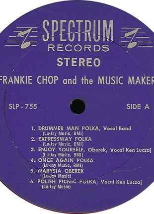 Frankie Chop And The Music Makers (4) : Drummer Man (LP)