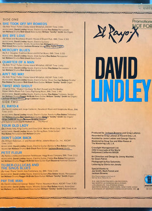 David Lindley : El Rayo-X (LP, Album, Promo, SP )