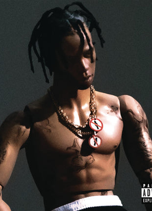 the album cover for Travis Scott - Rodeo