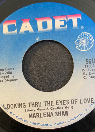 Marlena Shaw : Looking Thru The Eyes Of Love (7", Single)