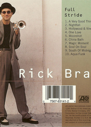 Rick Braun : Full Stride (CD, Album)