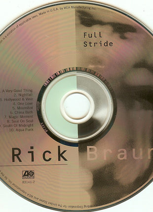 Rick Braun : Full Stride (CD, Album)