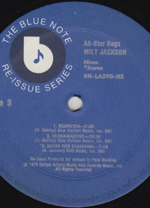 Milt Jackson : All-Star Bags (2xLP, Comp, Mono, Gat)