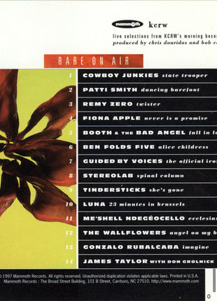 Various : Rare On Air (Live Selections From KCRW's Morning Becomes Eclectic, Volume Three) (CD, Album)