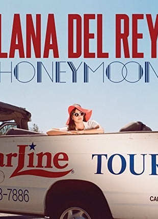 the album cover for Lana Del Rey - Honeymoon