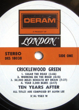Ten Years After : Cricklewood Green (LP, Album, Wad)