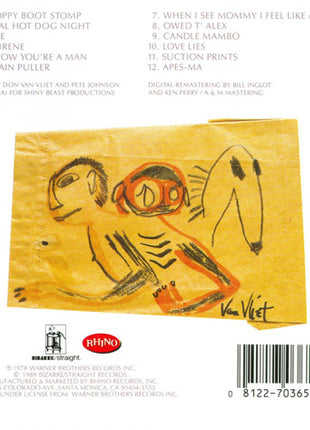 Captain Beefheart And The Magic Band : Shiny Beast (Bat Chain Puller) (CD, Album, RE, RM)