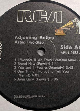 Aztec Two-Step : Adjoining Suites (LP, Album, Ind)