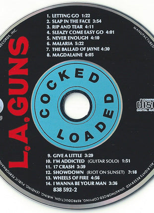 L.A. Guns : Cocked & Loaded (CD, Album, Blu)