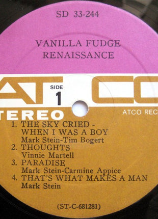 Vanilla Fudge : Renaissance (LP, Album, Pre)