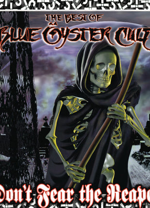 the album cover for Blue Oyster Cult - Don't Fear The Reaper: The Best Of Blue Oyster Cult