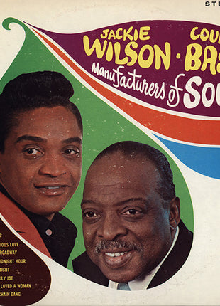 Jackie Wilson & Count Basie : Manufacturers Of Soul (LP, Album)