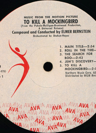 Elmer Bernstein : Music From The Motion Picture To Kill A Mockingbird (LP, Mono)