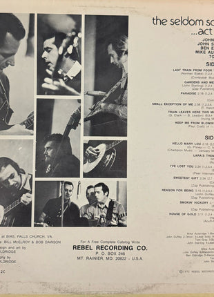 The Seldom Scene : Act Two (LP, Album)