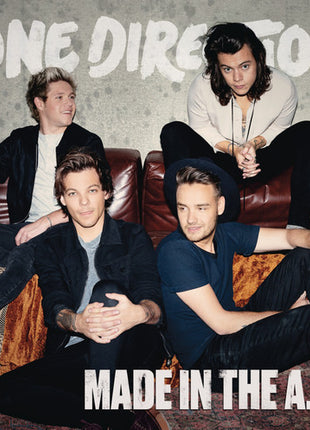 the album cover for One Direction - Made In The A.M.