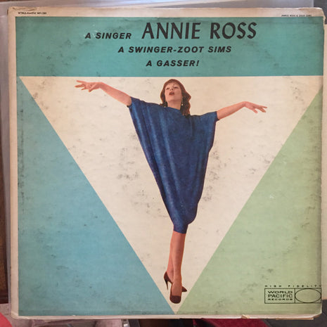 Annie Ross & Zoot Sims : A Gasser! (LP, Album, Mono, Mic)