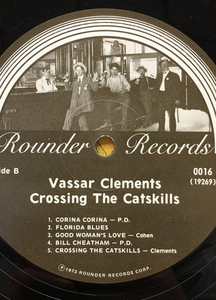 Vassar Clements : Crossing The Catskills (LP, Album, Wak)