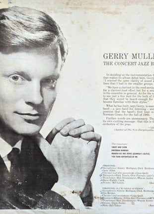 Gerry Mulligan : The Concert Jazz Band (LP, Album, Mono, Pit)