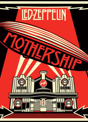 the album cover for Led Zeppelin - Mothership: Remastered [4LP Box Set]