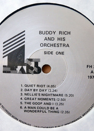 Buddy Rich And His Orchestra : Rich Riot (LP, Album, Ltd)