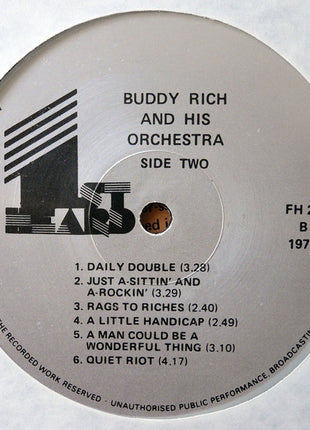 Buddy Rich And His Orchestra : Rich Riot (LP, Album, Ltd)