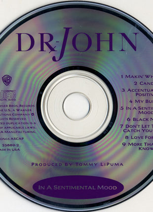 Dr. John : In A Sentimental Mood (CD, Album)