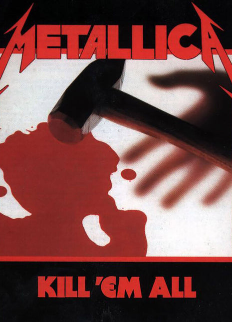 the album cover for Metallica - Kill Em All