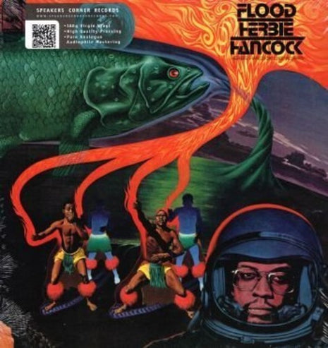 the album cover for Herbie Hancock - Flood