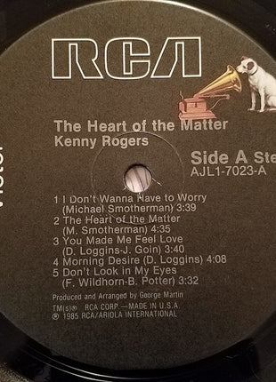 Kenny Rogers : The Heart Of The Matter (LP, Album)