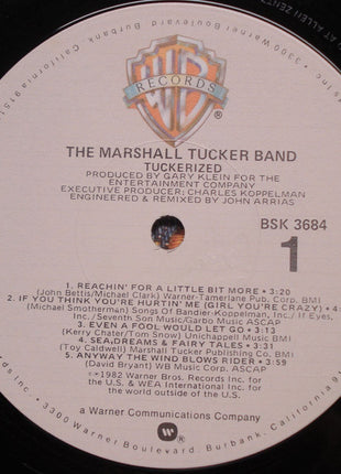 The Marshall Tucker Band : Tuckerized (LP, Album)