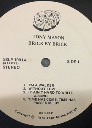 Tony Mason (9) : Brick By Brick (LP, Album)