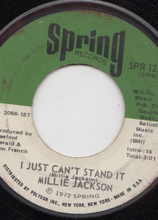 Millie Jackson : Ask Me What You Want / I Just Can't Stand It (7", Jac)