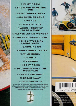 The Beach Boys : The Greatest Hits - Volume 2: 20 More Good Vibrations (CD, Comp, Mono)