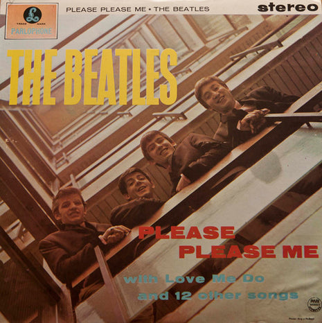 The Beatles : Please Please Me (LP, Album, RE)