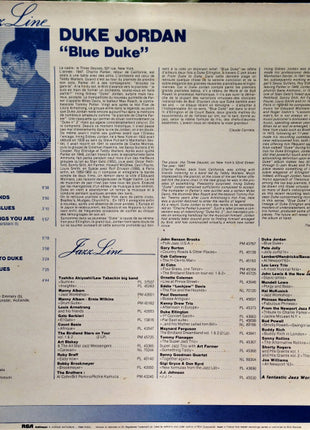 Duke Jordan : Blue Duke (LP, Album)