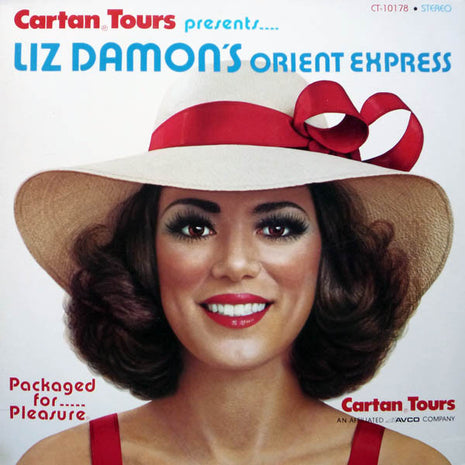 Liz Damon's Orient Express : Cartan Tours Presents Liz Damon's Orient Express - Packaged For Pleasure (LP, Gat)