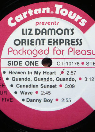 Liz Damon's Orient Express : Cartan Tours Presents Liz Damon's Orient Express - Packaged For Pleasure (LP, Gat)