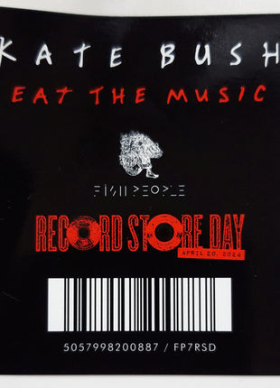 Kate Bush : Eat The Music (10", S/Sided, RSD, Single, Whi)