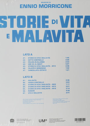 Ennio Morricone : Storie Di Vita E Malavita (Colonna Sonora Originale Del Film) (LP, RSD, Ltd, Gre)