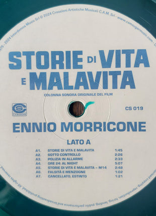 Ennio Morricone : Storie Di Vita E Malavita (Colonna Sonora Originale Del Film) (LP, RSD, Ltd, Gre)